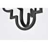 Elegant Lighting Sandara 1 light pendant in black - 4 of 4