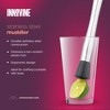 Innovine Stainless Steel Muddler, Ergonomic Design w/ Non-Scratch Plastic Foot, Perfect for Cocktails, Mojitos, Home Bar Accessories, Set of 1 - 2 of 4