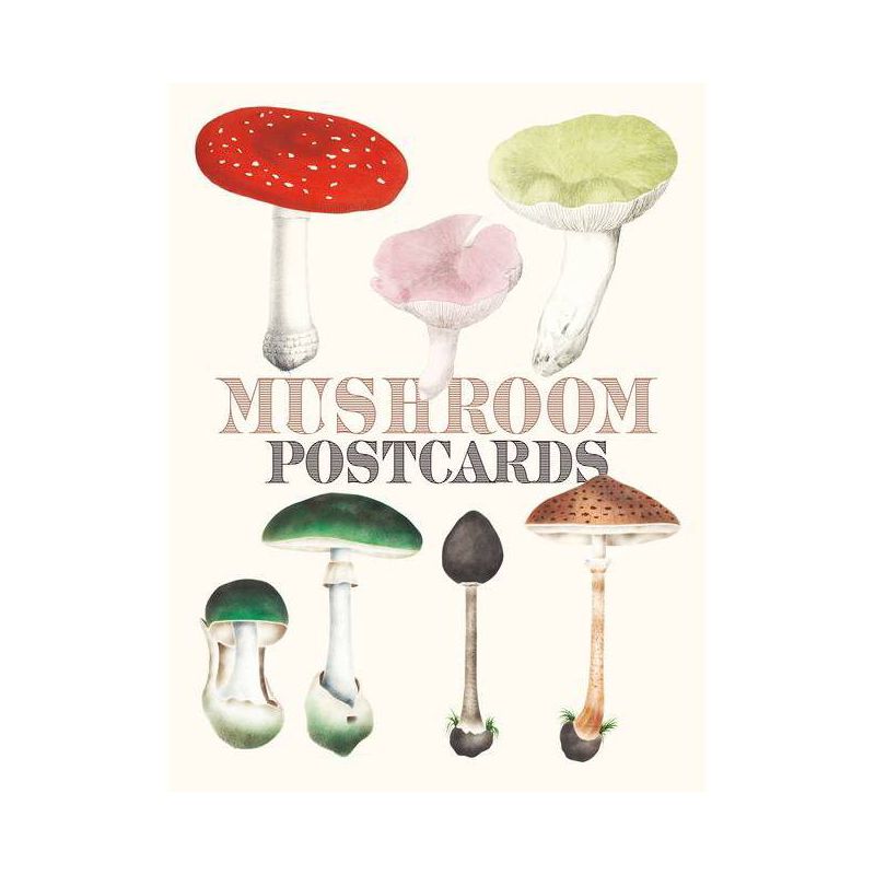 Mushroom Postcards - by  Pie International (Paperback), 1 of 2