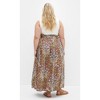 Women's Plus Size Mysteria Skirt - saddle | CITY CHIC - image 3 of 4