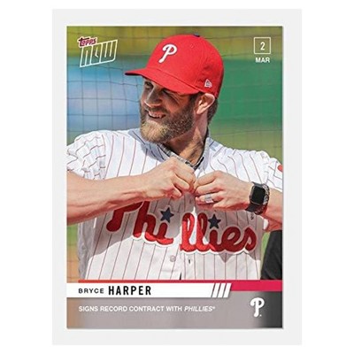 Topps Philadelphia Phillies Bryce Harper MLB Topps NOW Card ST-3