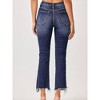 Women's Curvy High Rise Slim Straight Jeans - RISEN - 4 of 4