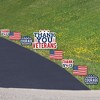 Big Dot of Happiness Thank You Veterans - Yard Sign and Outdoor Lawn Decorations - Support Our Troops Yard Signs - Set of 8 - 2 of 4