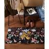 TOWN & COUNTRY LUXE Livie Floral Drip Everwash Washable Multi-Use Decorative Rug - 3 of 4