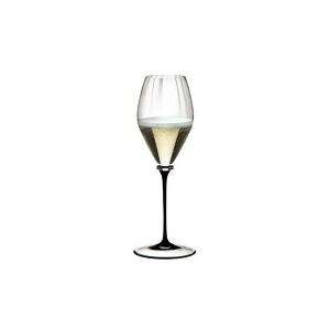 Riedel 13.23 fl oz Fatto A Mano Performance Champagne Black Stem/Clear Base Wine Glass - 1 of 4