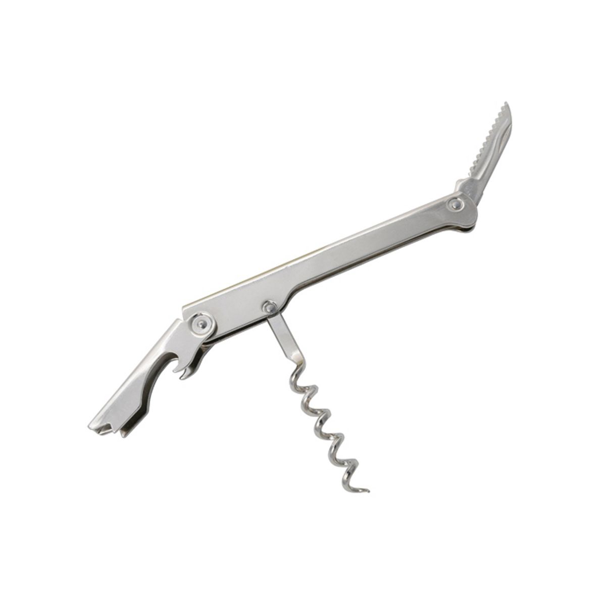 Winco Waiter's Cork Screw, Stainless Steel
