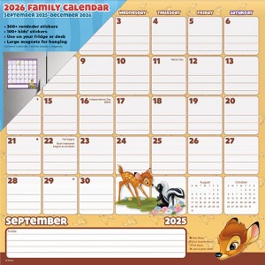 Disney 2026 Classic 12"x12" Family Calendar - 1 of 4
