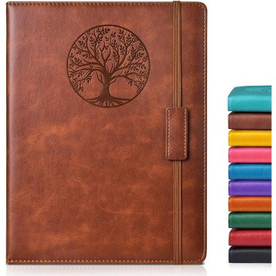 Lined Journal Notebook for Women Men,256 Pages A5 Hardcover Leather Journals for Writing,Travel,Business,Work & School