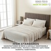 Ultra-Soft Cotton Heathered Melange Jersey Knit Sheet Set - Great Bay Home - 4 of 4