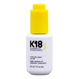 K18 Molecular Repair Hair Oil Weightless Oil for Stronger Healthier Hair (1 oz) K18PEPTIDE For All Hair Types K 18 - 1 of 4