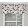 RLF Home English Ivy Provance 100% Cotton with Fully Lined 3" Rod Pocket Valnance for Windows 50" x 15" Spring - 2 of 4