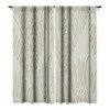 Evamatise Golden Tropical Palm Leaves 50" x 84" Single Panel Room Darkening Window Curtain - Society6 - 3 of 4