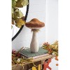 Gulches Series Multicolored Shatterproof Grid Pumpkin Harvest Festival Ornament - 4 of 4