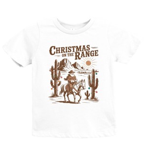 Christmas on the Range - Youth Short Sleeve Graphic T-Shirt and Toddler Short Sleeve Graphic T-Shirt - 1 of 3