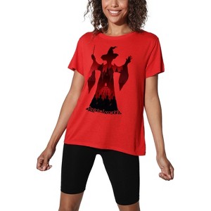 Harry Potter Mcgonagall Piertotum Locomotor Women's Loose T-Shirt - 1 of 4