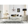 Elegant Lighting Flynx 4 lights pendant in weathered oak - 2 of 4
