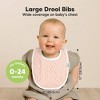 KeaBabies 8pk Organic Baby Bibs for Boy, Baby Drool Bib for Baby Boys and Girls, Newborn Teething Bibs - 2 of 4