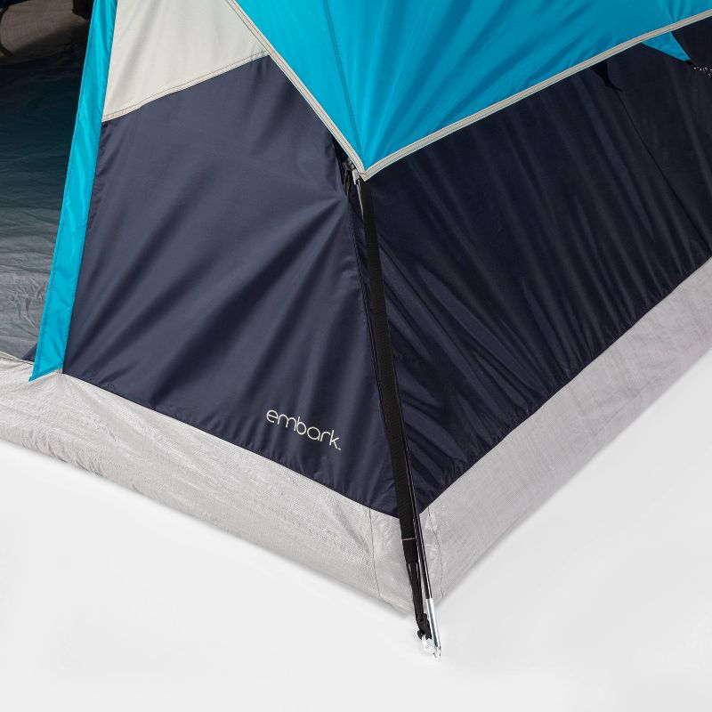 4 Person Dome Tent Blue - Embark&#8482;, 4 of 7