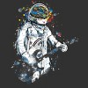 Men's Design By Humans space guitar By kharmazero T-Shirt - 2 of 4