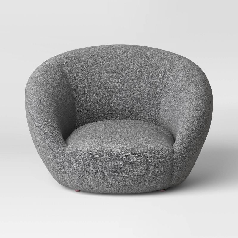 Round Swivel Chair Gray - Room Essentials&#8482;, 4 of 7