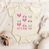 The Juniper Shop Let's Par Tee Coquette Baby Bodysuit - 2 of 3