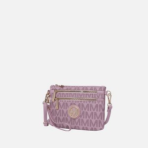 MKF Collection Geneve M Signature Crossbody Wristlet Bag by Mia K - 1 of 4