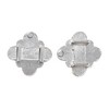 Unique Bargains One Faux Pearl Rhinestone Candied Haws Shape Shoelace Charms 1 Pair - 4 of 4