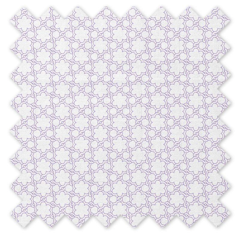 Bacati - Floral Lilac Muslin 100 percent Cotton Universal Baby US Standard Crib or Toddler Bed Fitted Sheet, 5 of 6
