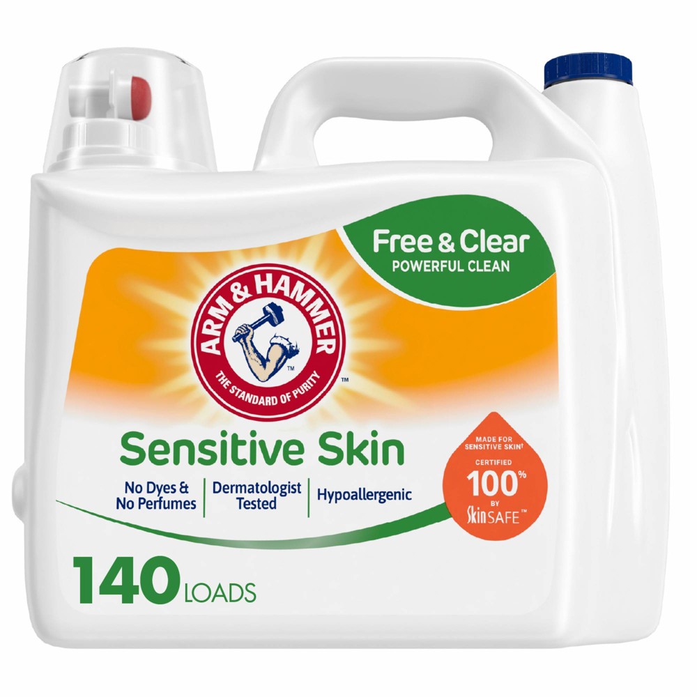 UPC 033200090182 product image for Arm & Hammer Sensitive Liquid Laundry Detergent - Free & Clear - 189 fl oz | upcitemdb.com