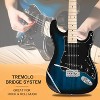GLARRY Full Size Electric Guitar for Beginner with Amp and Accessories Pack Guitar Bag - 3 of 4