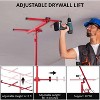 COZONY 11 FT/16FT Drywall Lift, Heavy Duty Panel Jack Hoist, 150 lbs Capacity, 360° Adjustable, Foldable Sheetrock Lifter w/ Wheels, DIY/Pro - 4 of 4