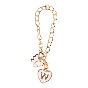 Unique Bargains Butterfly Heart Cup Chain Charm Water Cup Pendant 1 Pc - 1 of 4