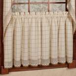 Sweet Home Collection | Adirondack Cotton Kitchen Window Curtains