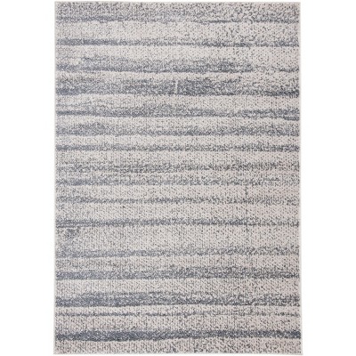 Carnegie Elegance Hand-Knotted Gray Area Rug - 5'1" x 7'6"
