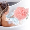 Unique Bargains Bath Shower Body Puff Loofah Sponge 5.12"x5.51" 1 Pc - 2 of 4
