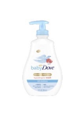 Baby Dove Rich Moisture Sensitive Skin Hypoallergenic Wash - 20 Fl Oz ...