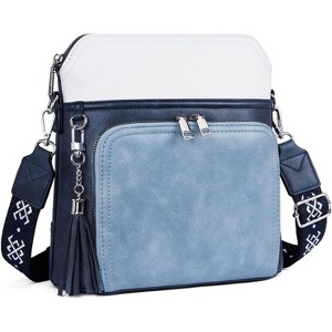 Crossbody Purse for Women Vegan Leather Medium Crossbody Wallet Bag for Travel Women Shoulder Handbags - 1 of 4