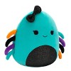 Squishmallows 12" Cheryl Teal Spider With Sparkle Belly and Bow Plush - 3 of 4