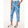 Jones New York Pull On Drawstring Cropped Trouser - S - 2 of 3