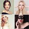 Summit Adventure 22PCS Black Velvet Choker Set – Gothic Lace Necklaces for Women, Adjustable for Party/Cosplay - 3 of 4