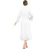 PAVILIA Women Waffle Knit  Robe, Soft Cozy Breathable Lightweight Long Bathrobe with Pockets for Shower Spa House - 2 of 4