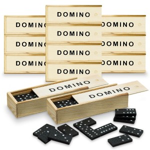 Playbees Wooden Dominoes Set - Pack of 12 - 1 of 4