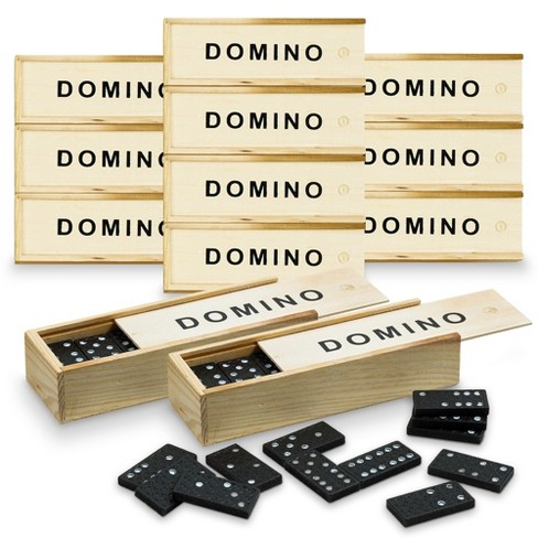 Playbees Wooden Dominoes Set - Pack of 12 - image 1 of 4