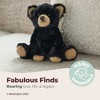 Bearington Lil' Huck Small Plush Stuffed Animal Black Bear, 7 Inches - 2 of 4
