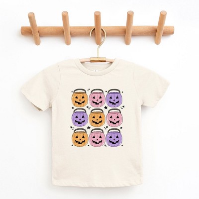 The Juniper Shop Halloween Candy Bucket Chart Youth Short Sleeve Tee