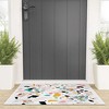 Evamatise Mixed Mess I Collage Terrazzo Large Welcome Mat - Society6 - 2 of 2