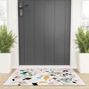 Evamatise Mixed Mess I Collage Terrazzo Large Welcome Mat - Society6 - image 2 of 2