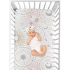 Sweet Jojo Designs Girl Baby Fitted Crib Sheet Celestial Pink and Gold - 4 of 4