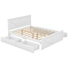 YOOCOZZ Queen-Sized Wooden Bed with Storage Drawers and Supportive Legs - 4 of 4