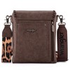 Crossbody Bags for Women Satchel Purse Medium Shoulder Handbags with Detachable Guitar Straps,WG72-9360CF - 4 of 4